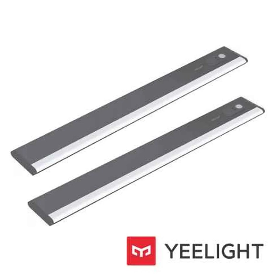 YEELIGHT Ultra Thin Induction Cabinet Light 2 Pack. NB: slightly damaged pa