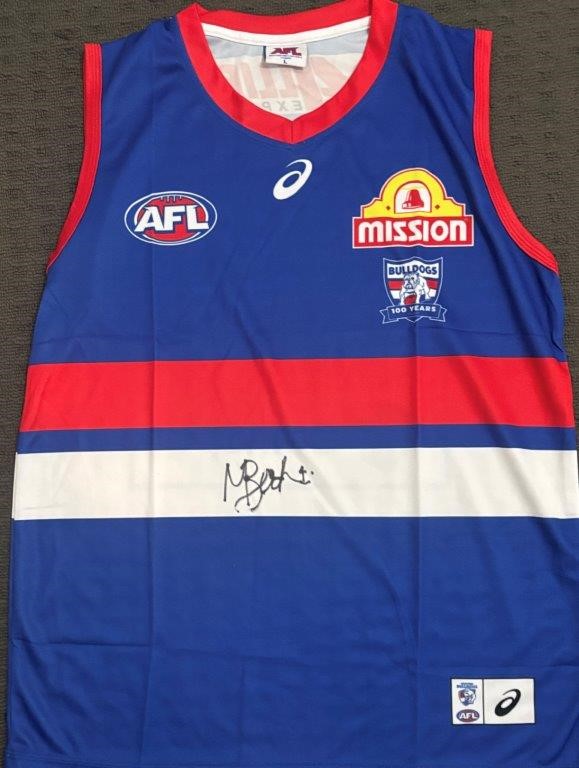 MARCUS BONTEMPELLI SIGNED BULLDOGS GUERNSEY