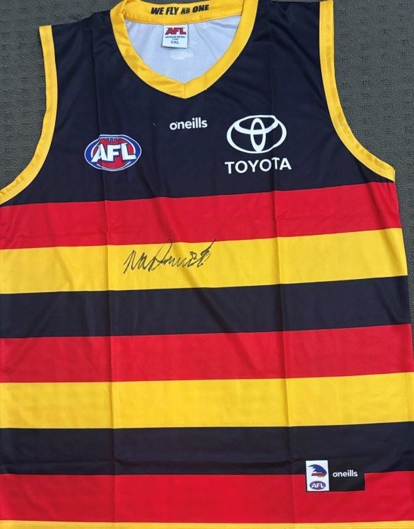 MARK RICCIUTO SIGNED ADELAIDE CROWS GUERNSEY