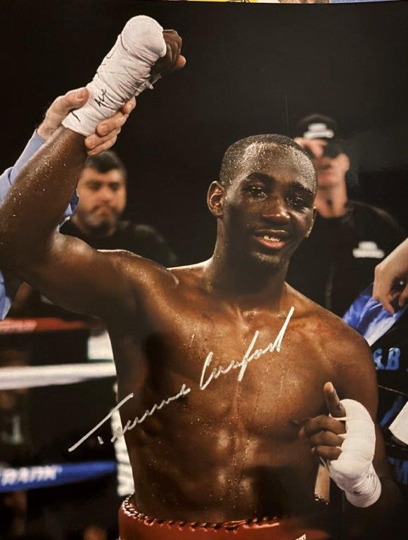 TERENCE CRAWFORD SIGNED BOXING PHOTO