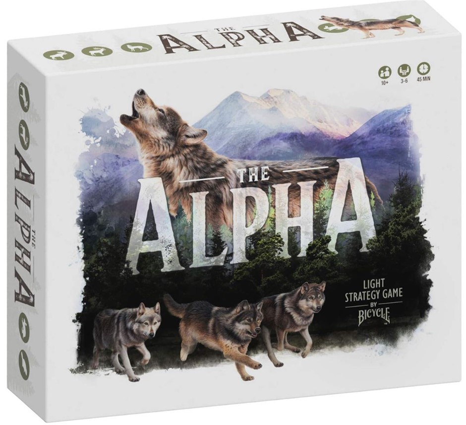 GAMES BY BICYLE The Alpha, A Light Strategy Game for Adults and Family, Age