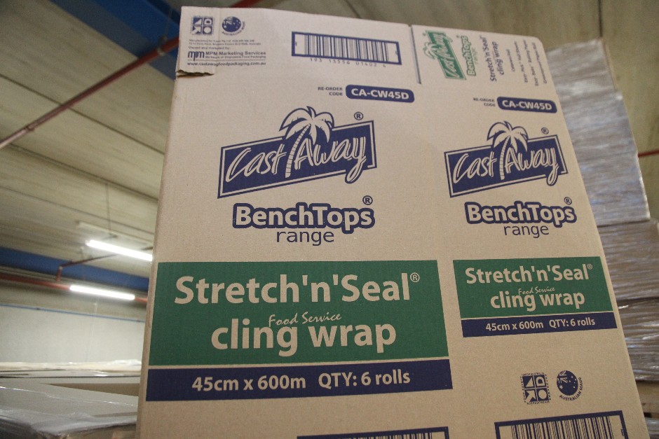 <p>Cast Away Cling Wrap Packing Boxes</p>