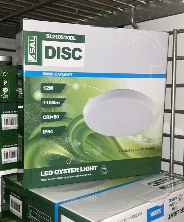 4x LED Oyster Light
