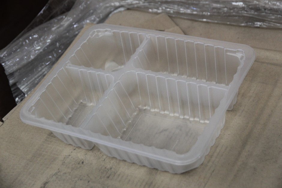 Eco Food-Pac Map Trays Clear Unused in Box