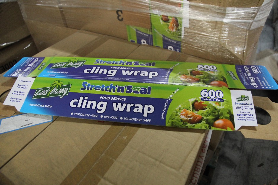 <p>Cast Away Cling Wrap Product Packaging Boxes</p>