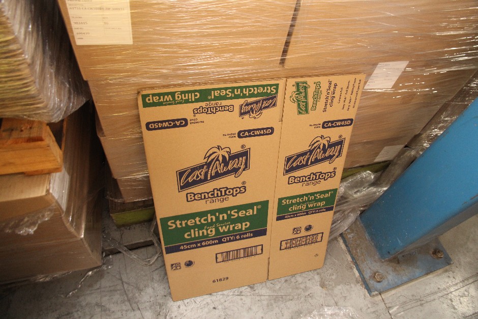 <p>Cast Away Cling Wrap Packing Boxes</p>