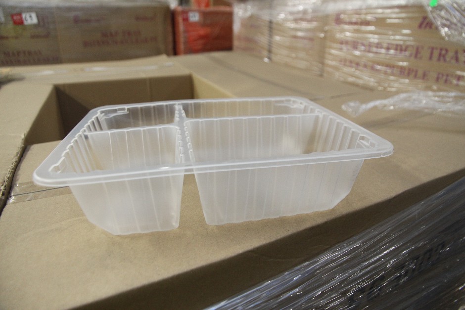 <p>Eco Food-Pac Map Trays Clear Unused in Box</p>