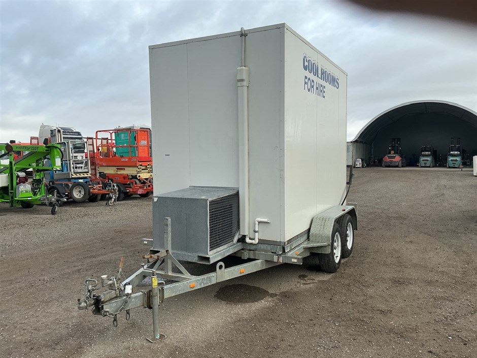 <p>Trailer Mounted Cool Room </p>