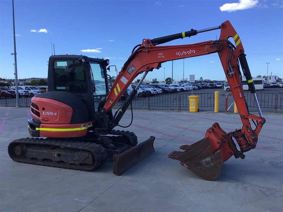 Kubota U55 Hydraulic Excavator