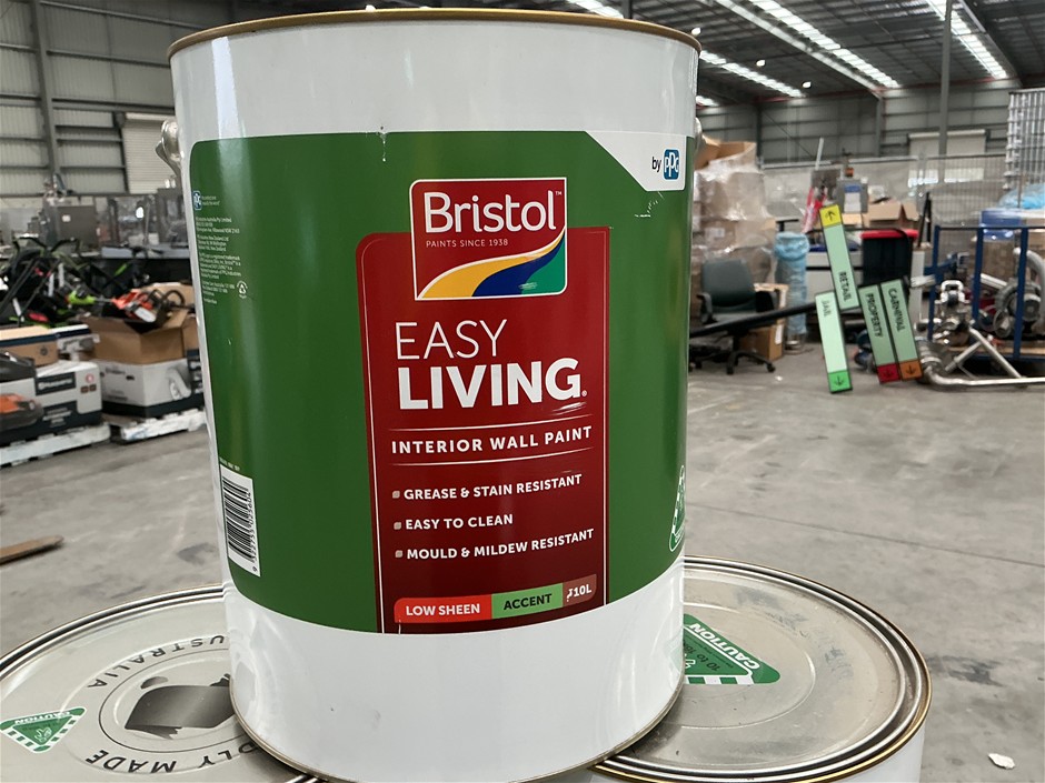 6 x Assorted 10Lt Tins of Paint