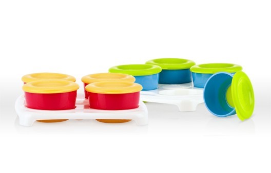 16x Nuby Garden Fresh Freezer Pots. RRP $220 Buyers Note - Discount Freigh