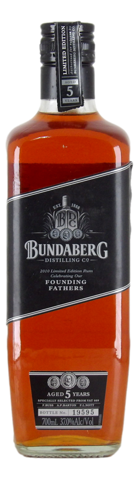 Bundaberg Founding Fathers 2010 Limited Edition 5 Year Old Rum (1x 700mL)