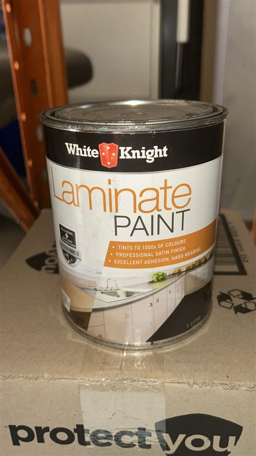 1L White Knight Laminate Paint