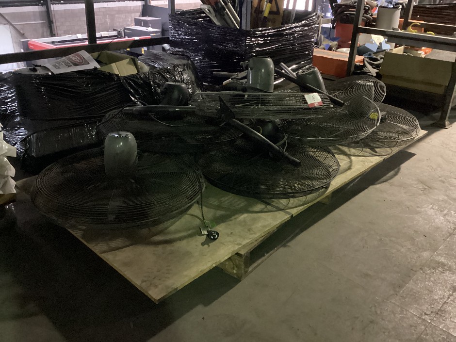 <p>6 x Wall and Pedestal Fans</p>