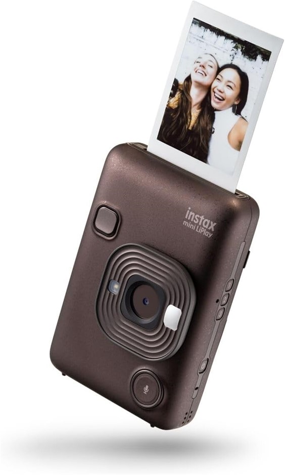 INSTAX mini LiPlay Camera Deep Bronze. NB: Minor Use, Not In Original Box.