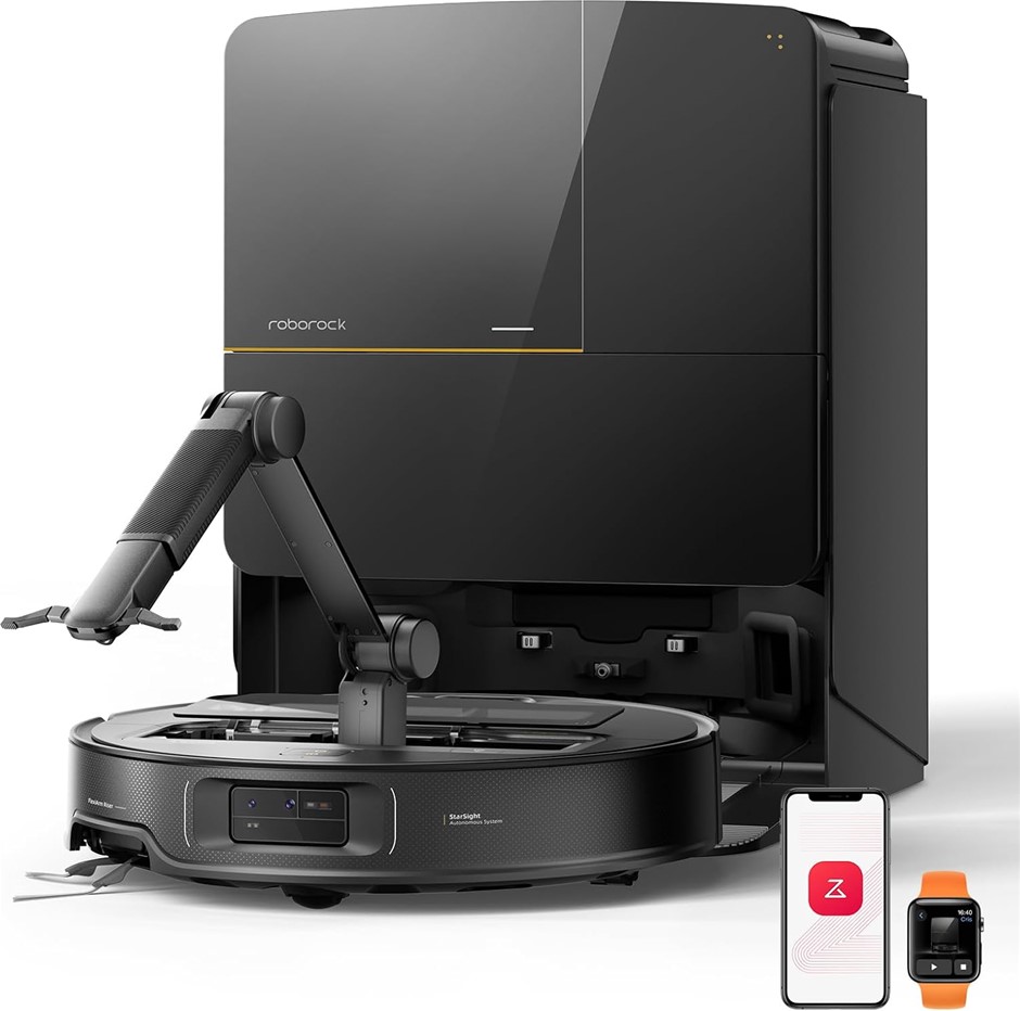 ROBOROCK Saros Z70 Robot Vacuum and Mop, OmniGrip Arm, AI-Powered, 22,000Pa