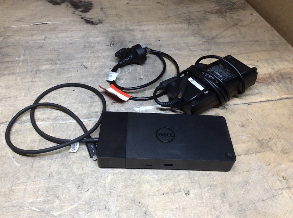 Dell WD22TB4 Docking Station and Dell 180W AC Adapter