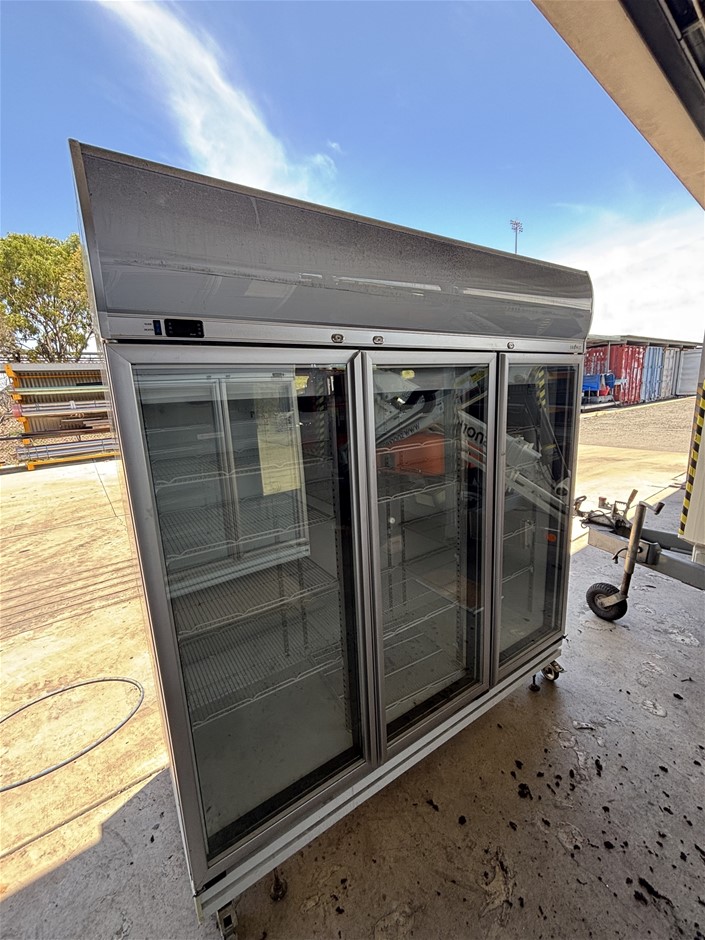 Bromic 3 Door Display Fridge