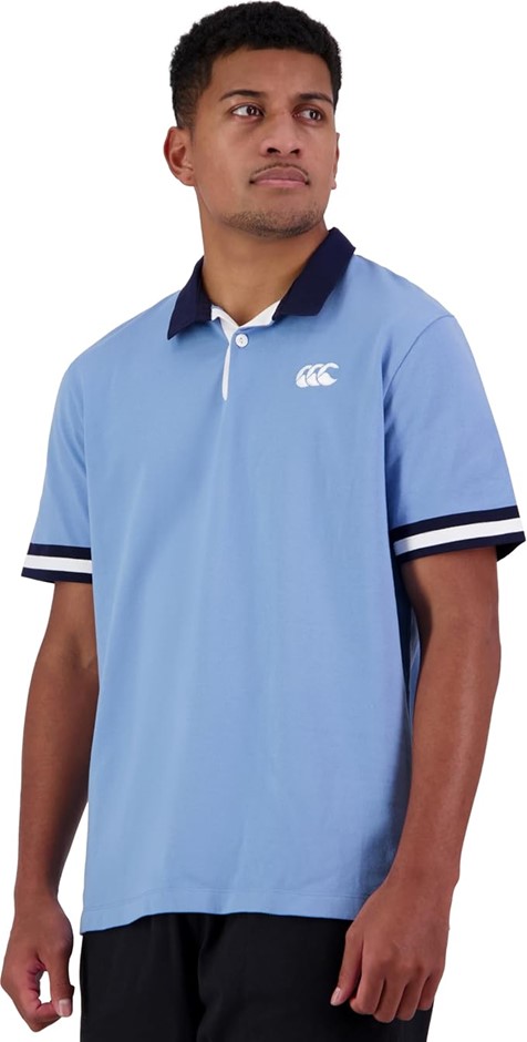 CANTERBURY Men's The Cockroaches Heritage Jersey Tee, Size L, Cronulla Blue