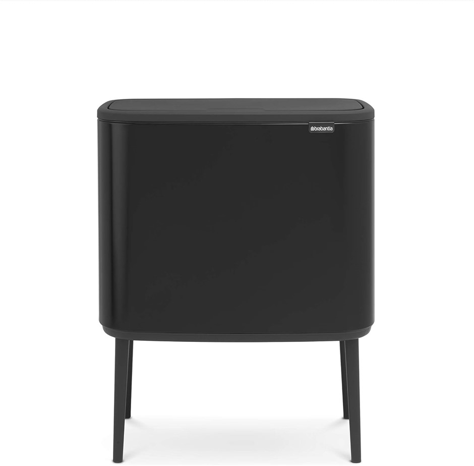 BRABANTIA BO Touch Bin, 11/23 Litre, Matt Black