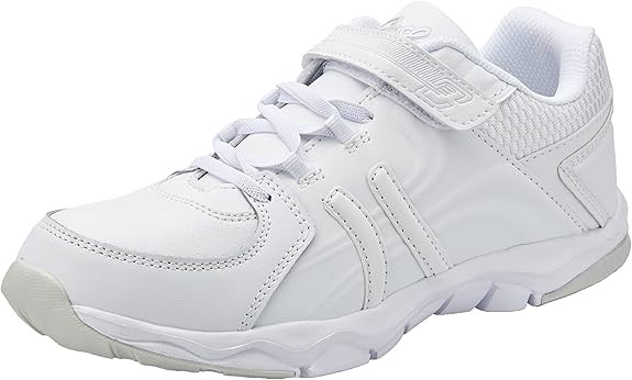 GROSBY Boy's Hoxton Cross Trainer, White, Size 12, 401470. Buyers Note - D