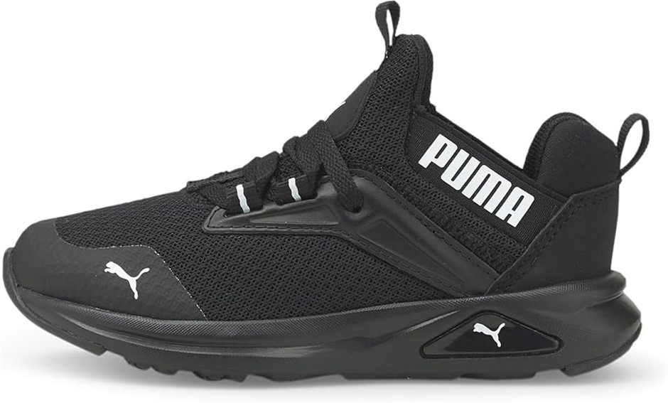 PUMA Kid's Enzo 2 Refresh AC Pre-School Sneaker, UK13/EU32/US1C, Black/Whit