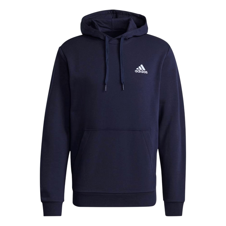 ADIDAS Men's FeelCozy Hoodie, Size AU S, Legink/White, H12216. Buyers Note