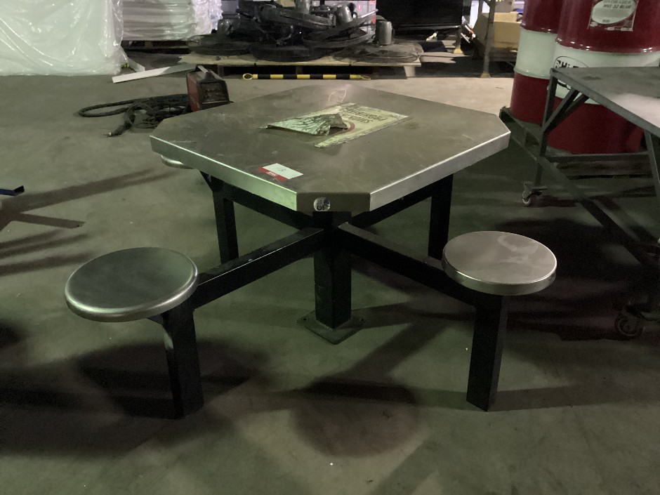 <p>Fabricated Steel Picnic Table</p>