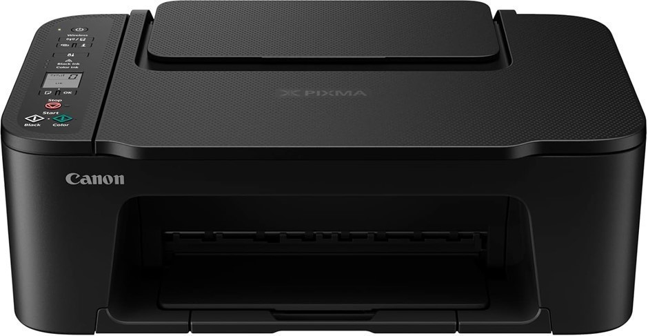 CANON Pixma TS3660 Home Printer, Black. NB: powers on, no further testing.