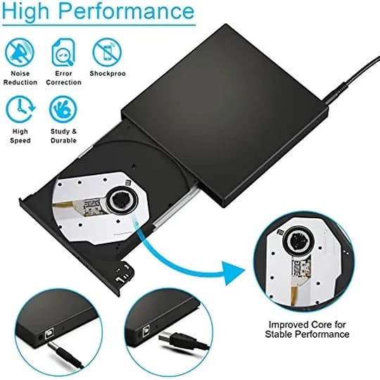 Empower Your Data Arsenal with Our External CD DVD Drive