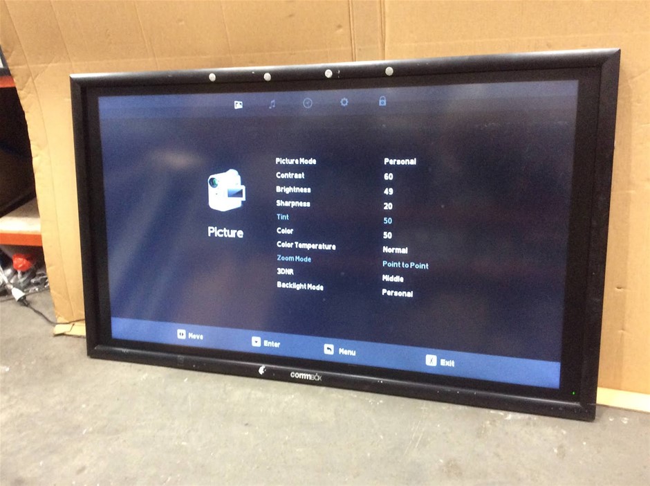 CommBox CB3075L-4NG 75" Interactive Flat Panel Display