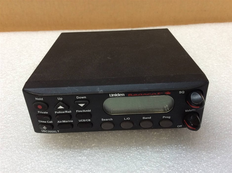Uniden UBC355XLT Scanner Radio Receiver