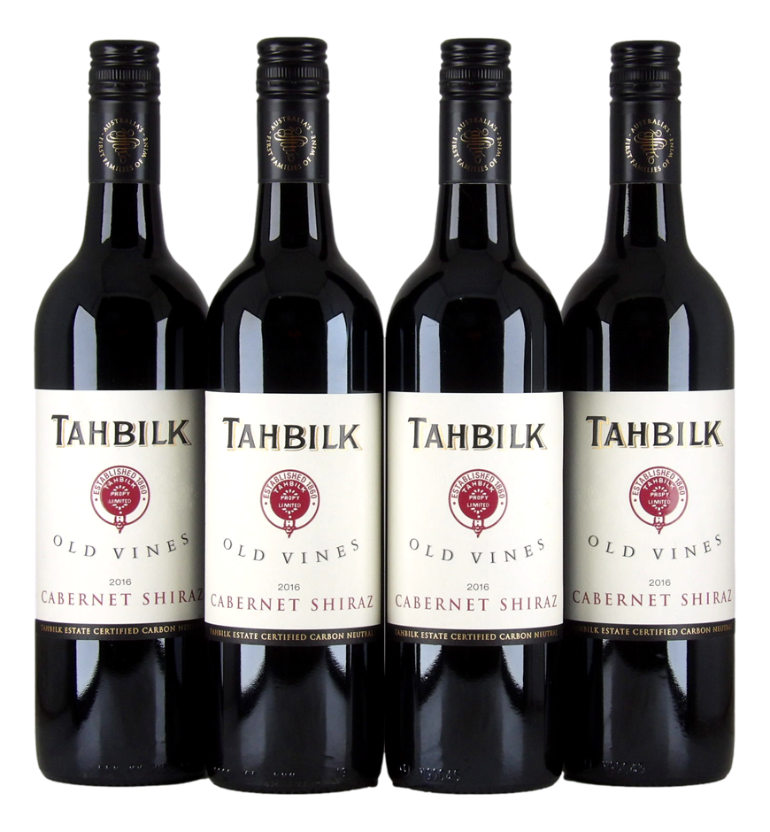 Tahbilk Old Vines Cabernet Shiraz 2016 (4x 750mL).