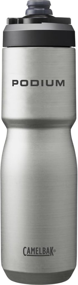 CAMELBAK Podium Insulated Steel Bottle, Stainless, 0.65 Litre Capacity.