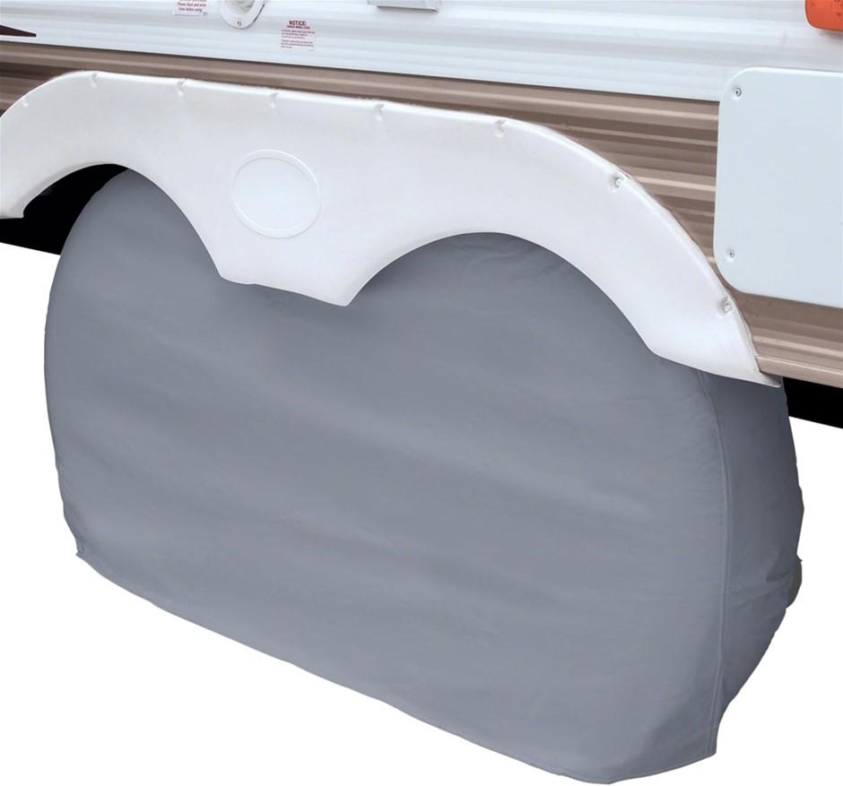 CLASSIC ACCESSORIES Over Drive RV Dual Axle Wheel Cover.