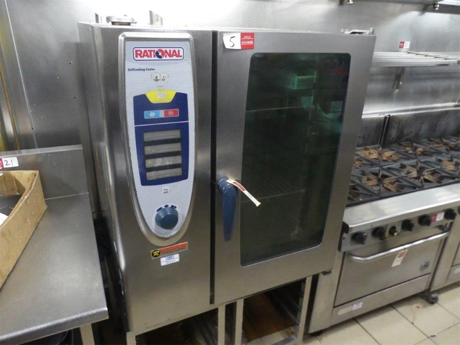 <B>RATIONAL SCC101G Combi Oven (10x Shelf)</B>