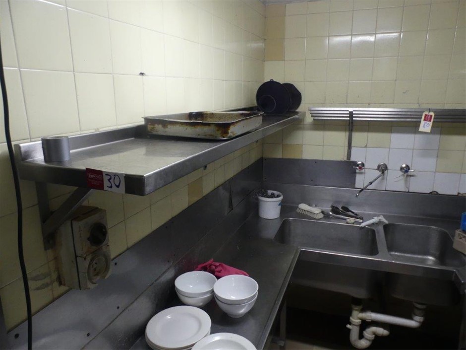 <B>Stainless Steel Shelves</B>
