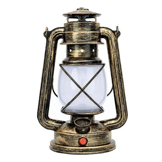 Vintage LED Metal Hanging Lantern