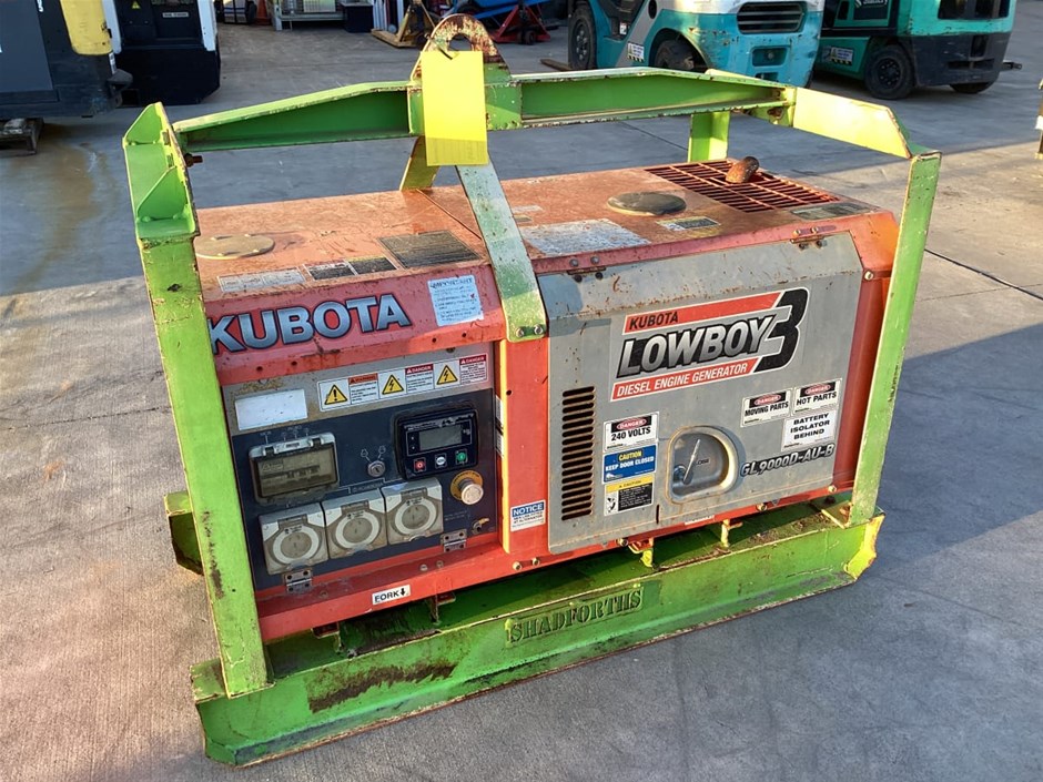 Kubota Lowboy II GL9000 Generator