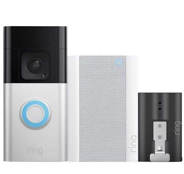 0018-5062646 · RING Video Doorbell Plus With Chime Pro And Quick Release Battery.  Buyers