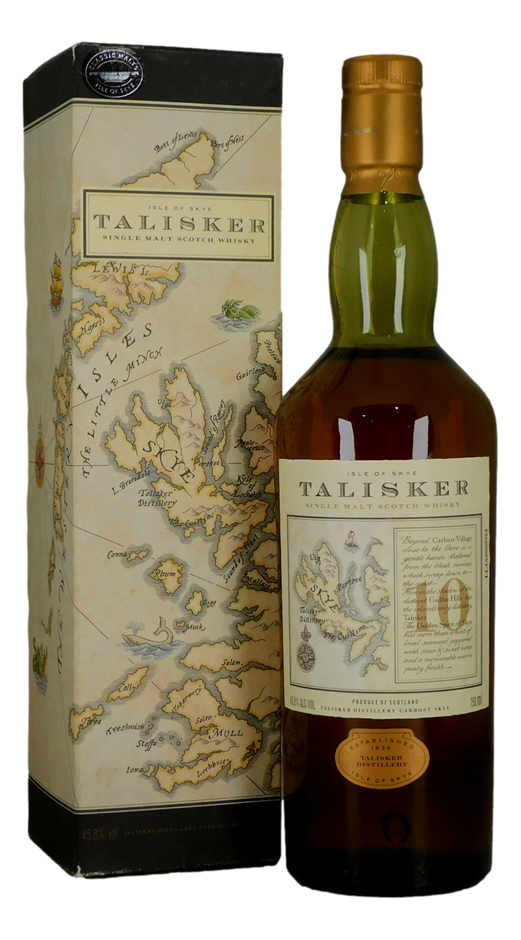 Talisker Single Malt Scotch Whisky Isle of Skye (1x 700mL)