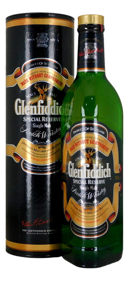 Glenfiddich Special Reserve Single Malt Scotch Whisky (1x 700mL)