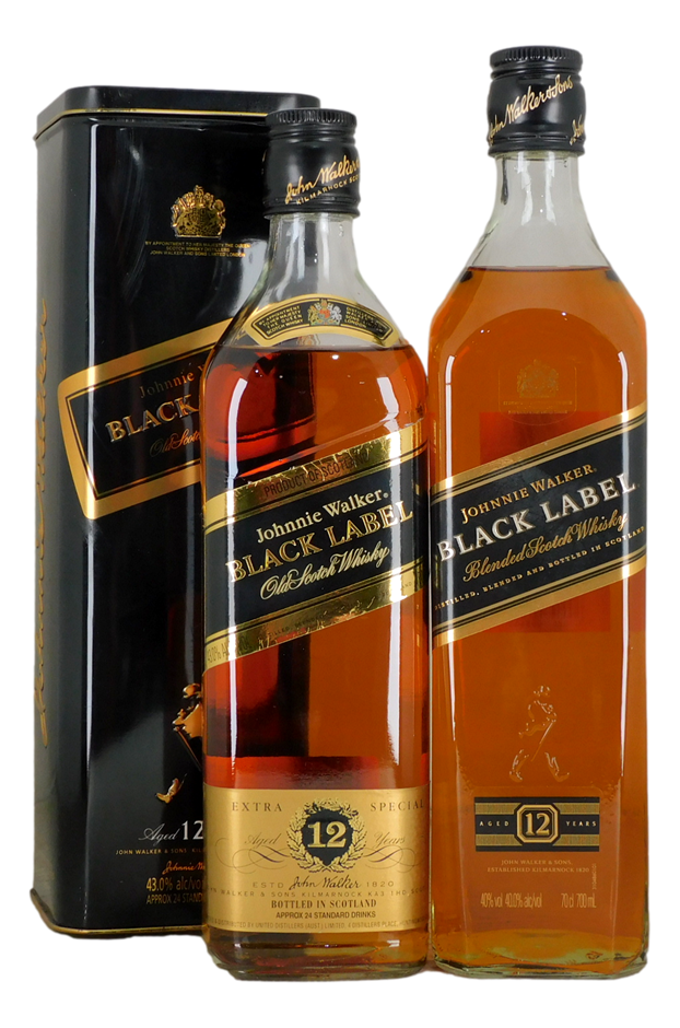 Johnnie Walker Black Label Aged 12 Years Extra Special (2x 700mL)