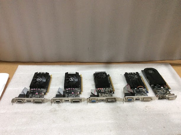 Gigabyte&MSI&Nvidia GeForce GT 620 Mixed and Model Graphics Card(Lot of 5)
