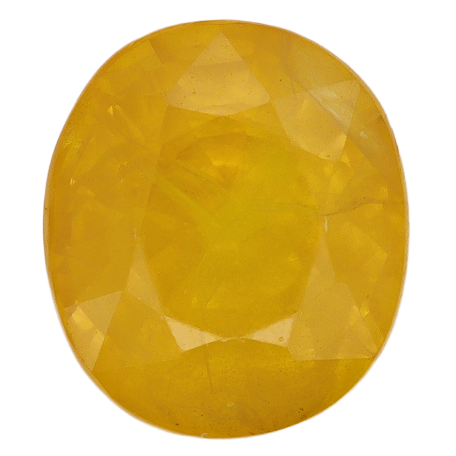 Natural Yellow Sapphires Gemstones Collection
