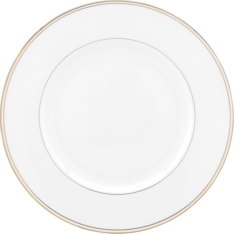 LENOX Federal Gold Dinner Plate, White