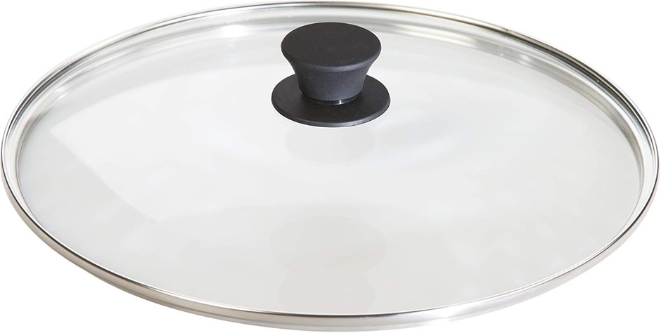 LODGE Manufacturing Company GL12 Tempered Glass Lid, 12", Clear.