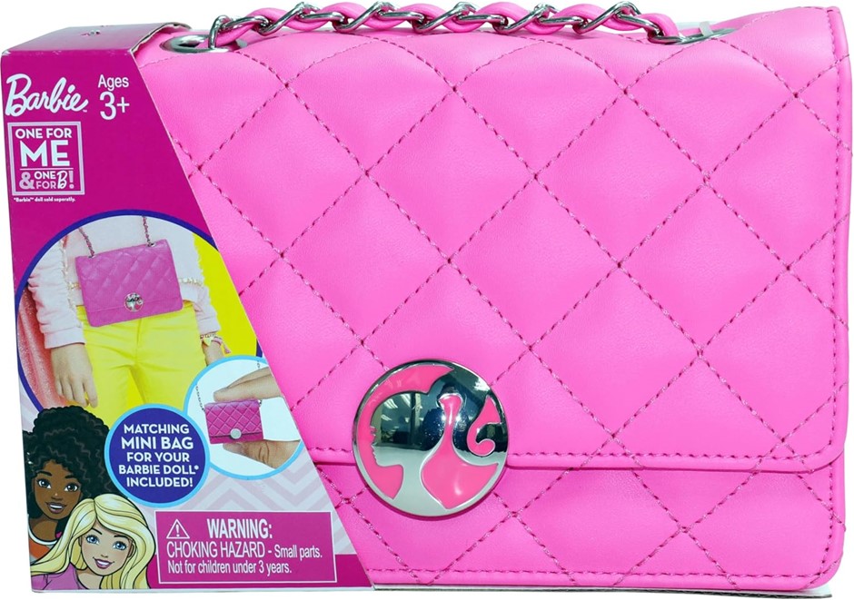 BARBIE Handbag - Pink Quilted