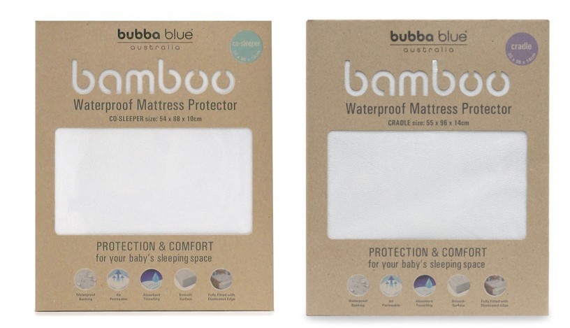 2 x Bubba Blue Mattress Protector; 1 x Bubba Blue Bamboo Mattress Protector
