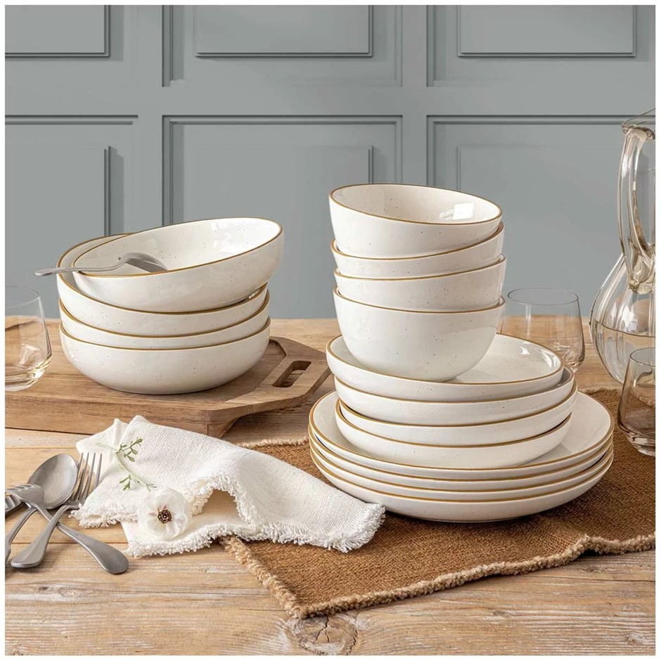 OVER&BACK Options Dinner Set 16pcs, White.